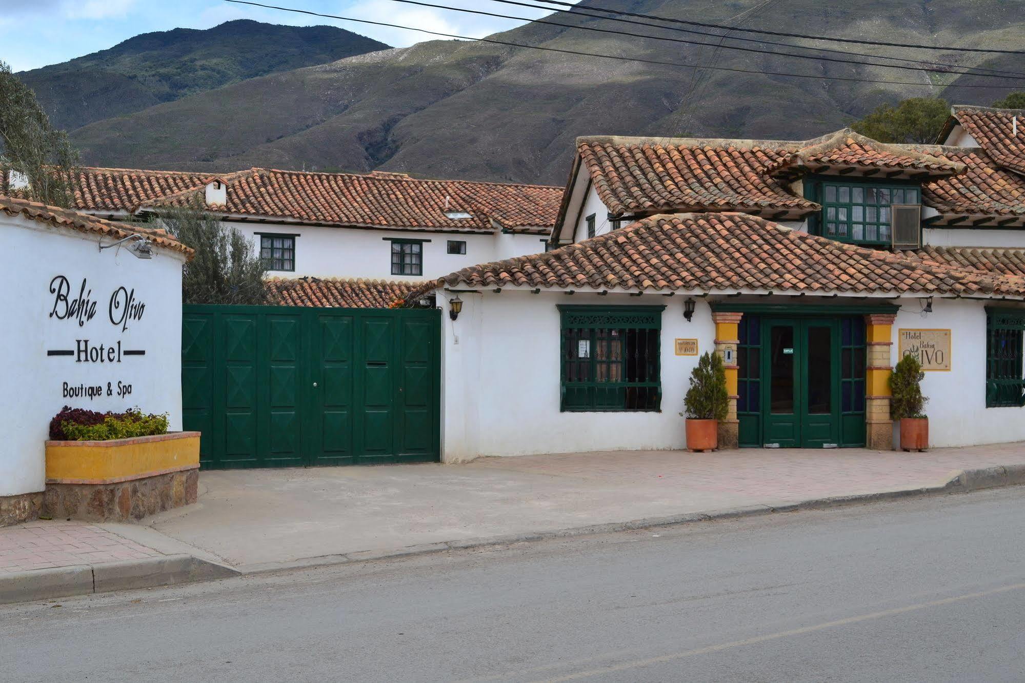 Hotel Bahia Olivo Boutique & Spa Villa de Leyva Exterior photo